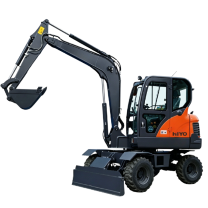 Hiyo HDX60W ECO Small Wheeled Excavator