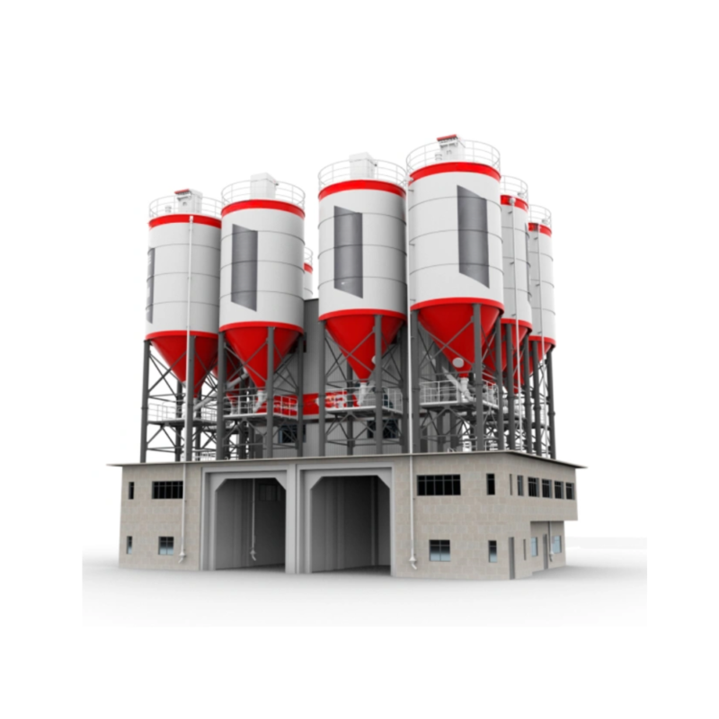 Top-mounted Concrete Batching Plant